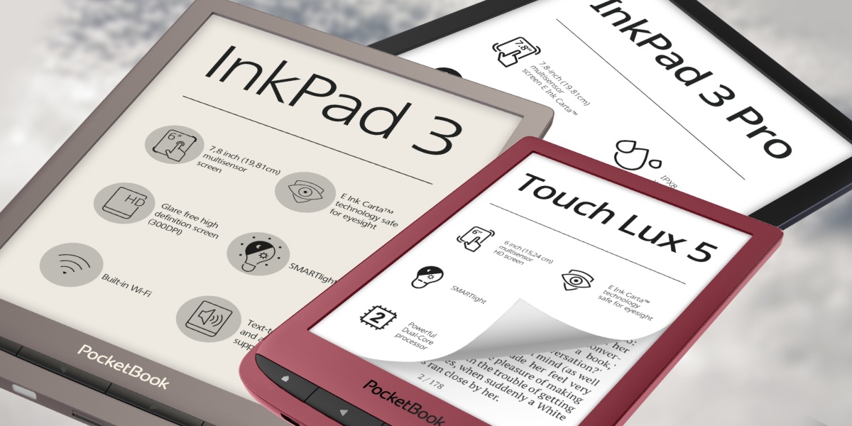 Firmware 6.7 für fünf PocketBook-Modelle: optimierter Klang und weitere Verbesserungen